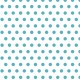 Points Bleu-vert sur fond blanc - zoom