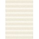 Chevrons or sur fond beige chiffonné - petit
