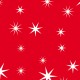 Fond rouge étoilé de blanc - zoom