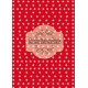 Étoiles blanches sur fond rouge - stamp