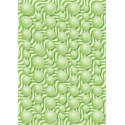 Motif bouboule sur vague - vert