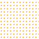 Points oranges - roses et rouges - zoom