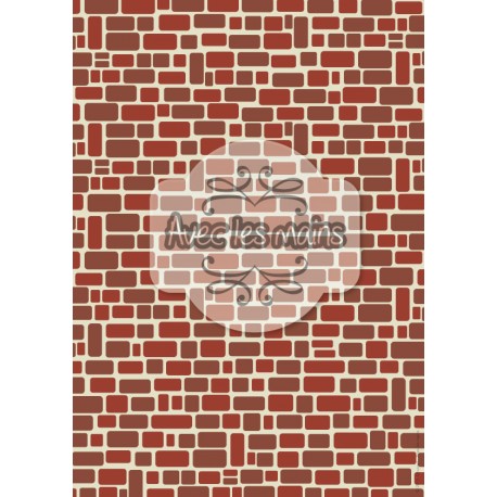 Mur de briques - stamp