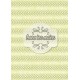 Chevrons vert foncé sur fond vert pastel chiffonné - stamp