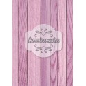 Lames de bois violettes