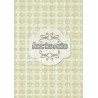 Des points dans des points - Bleu - kaki - stamp