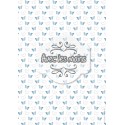 Papillons - bleu - rose - mini pack