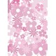 Pèle mêle de fleurs roses - petit