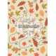 feuilles d'automne en chute - stamp